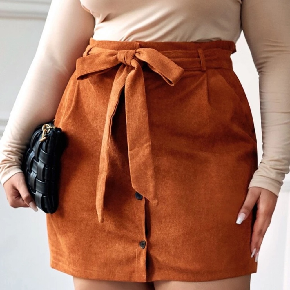 Corduroy Skirt